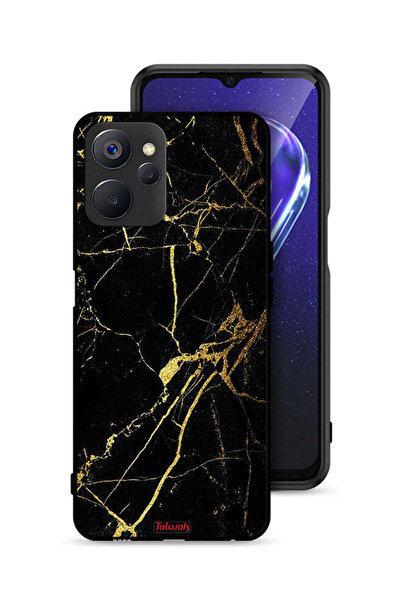 Tolwak غطاء حماية رخامي متصدع لهاتف Realme 9i 5G