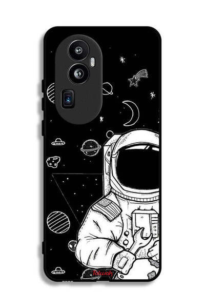 Tolwak غطاء حماية لهاتف Oppo Reno10 Pro Plus - فن رائد الفضاء
