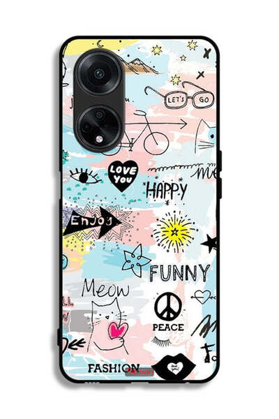 Tolwak غطاء حماية لهاتف Oppo A98 5G - Love You