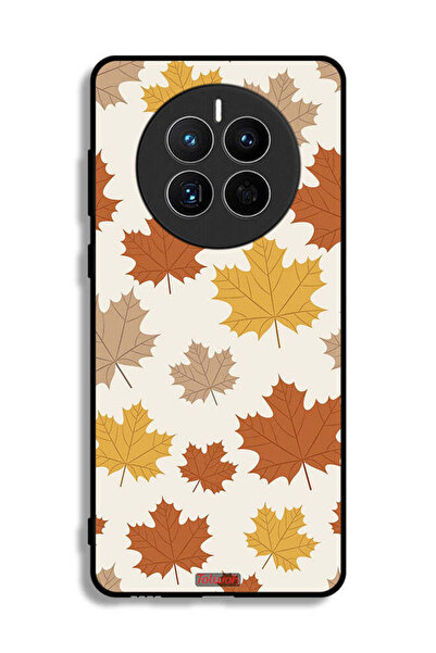 Tolwak غطاء حماية لهاتف هواوي ميت 50E بنقشة أوراق الخريف