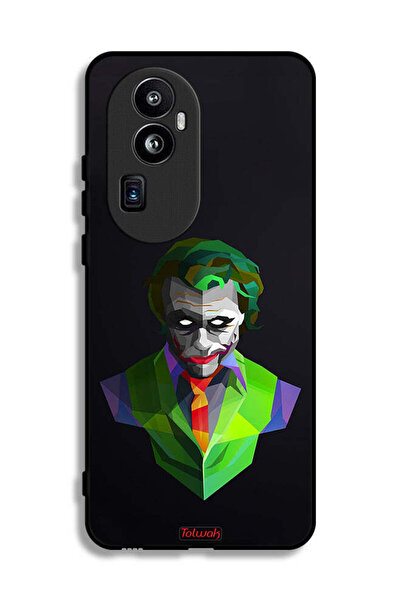 Tolwak غطاء حماية Oppo Reno10 Pro Plus بتصميم فن تجريدي للجوكر