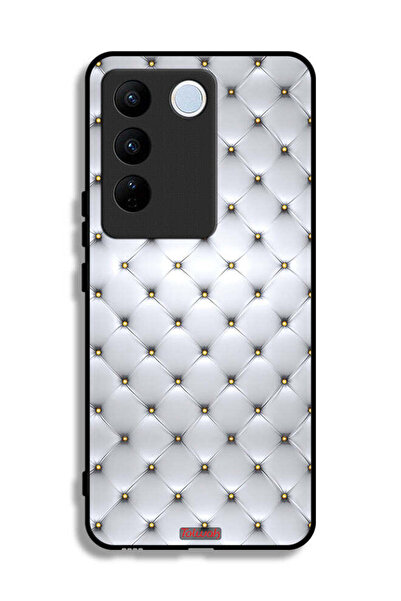 Tolwak غطاء حماية لهاتف Vivo V27 Pro مطبوع عليه دبابيس على القماش