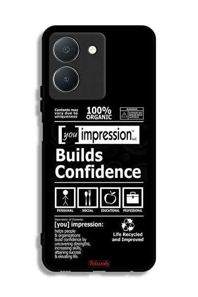 Tolwak غطاء حماية لهاتف Vivo Y36 4G ملصق يعزز الثقة