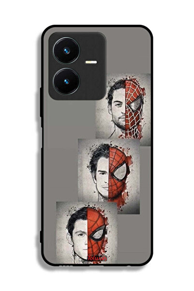 Tolwak غطاء حماية Vivo Y22 بتصميم سبايدر مان
