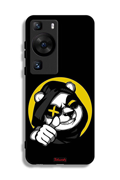 Tolwak غطاء حماية لهاتف هواوي P60 بتصميم قطة مارشميلو لطيفة