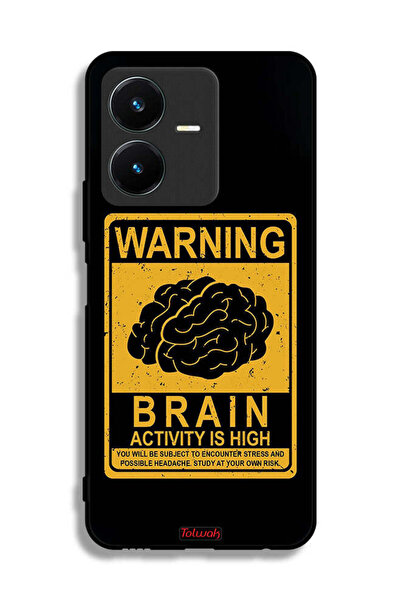 Tolwak غطاء حماية لهاتف Vivo Y22 يحذر من ارتفاع نشاط الدماغ