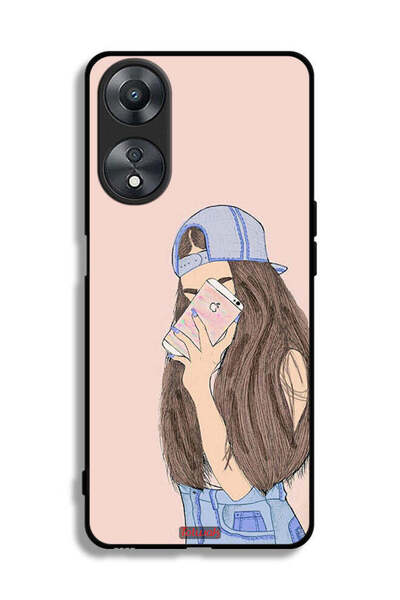 Tolwak غطاء حماية لهاتف Oppo A58 5G لالتقاط صور سيلفي