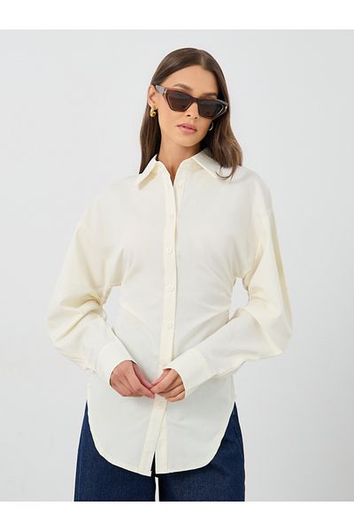 Styli Solid Slim Fit Long Sleeves Shirt