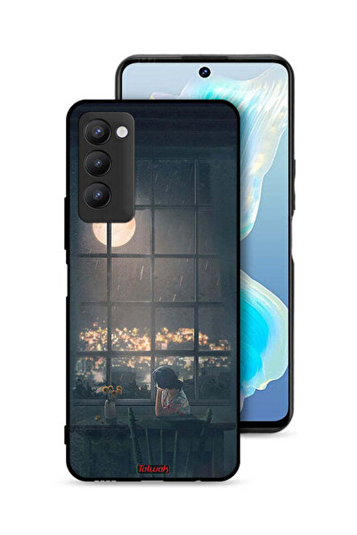 Tolwak غطاء حماية لهاتف تكنو كامون 18 مع صورة القمر