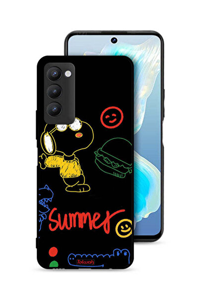 Tolwak غطاء حماية لهاتف تكنو كامون 18 بملصق صيفي