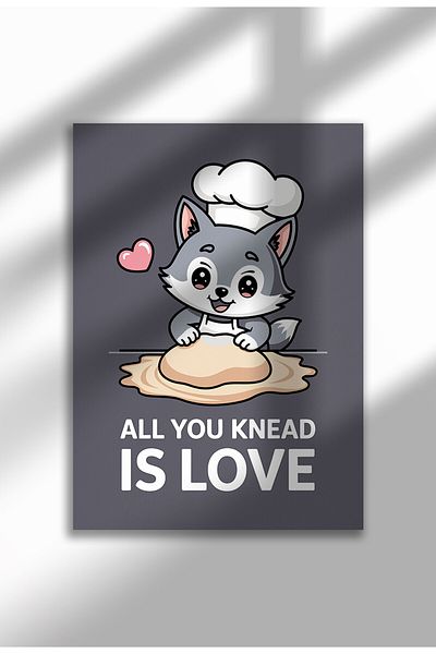 21mxm Poster cu citat sarcastic cu animale amuzante, imprimare digitală pe pânză, artă murală fără ramă