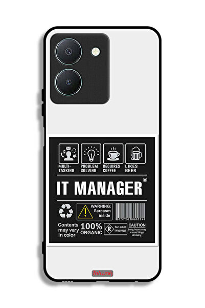 Tolwak غطاء حماية لجهاز Vivo Y36 5G - ملصق مدير تكنولوجيا المعلومات