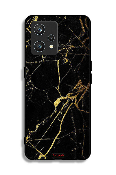 Tolwak غطاء حماية رخامي متصدع لهاتف Realme 9 Pro Plus