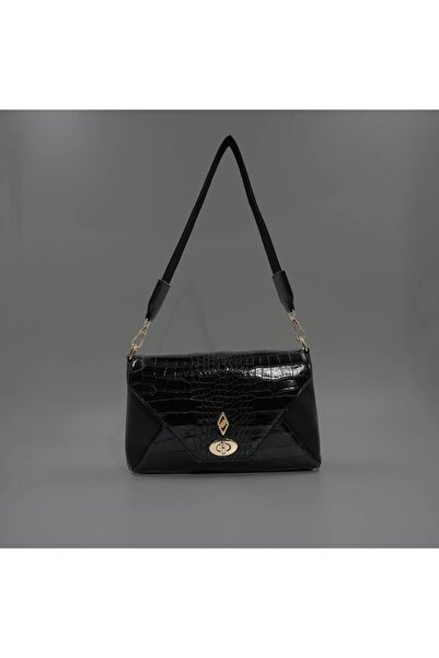 Aron Atelier Siyah Kadın Omuz Çantası