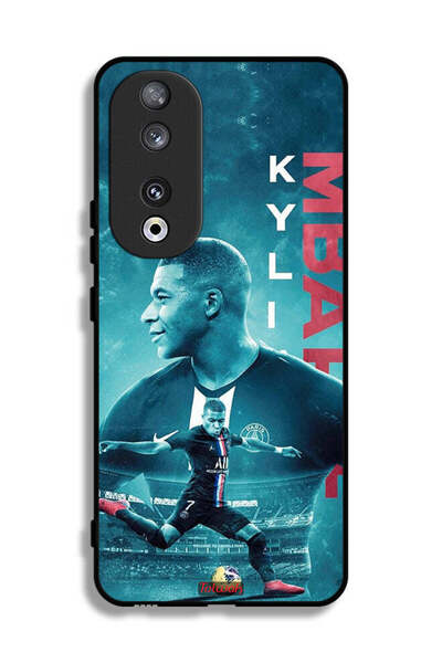 Tolwak غطاء حماية لهاتف Honor 90 مع ملصق Mbappé