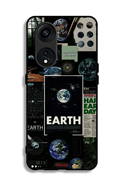 Tolwak غطاء حماية لهاتف Oppo Reno 8T 5G Earth