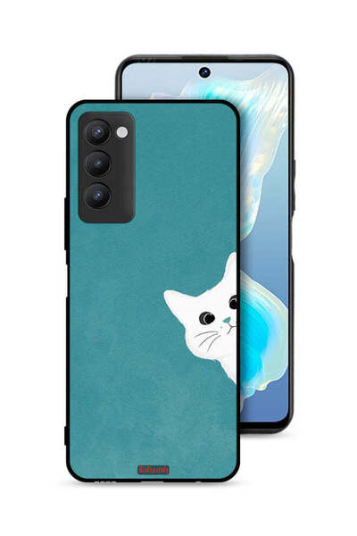 Tolwak غطاء حماية لهاتف Tecno Camon 18 بتصميم قطة