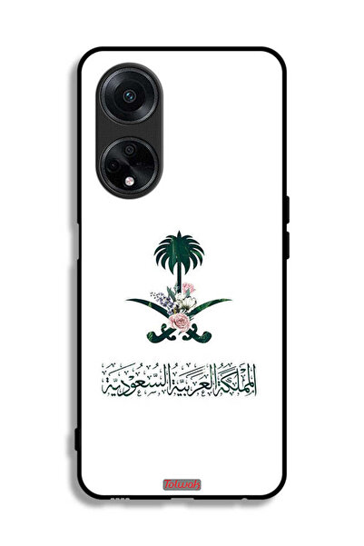 Tolwak غطاء حماية لهاتف Oppo A98 5G - علامة زهور المملكة العربية السعودية