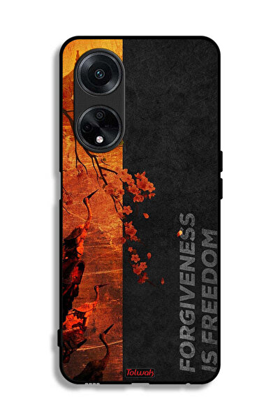 Tolwak Oppo A98 5G Protective Case Cover Forgiveness Is Freedom