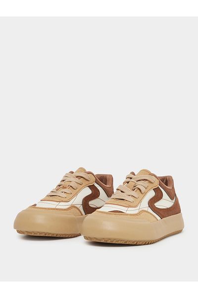 Styli Chunky Sole Lace Up Sneakers