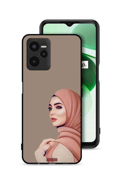 Tolwak Realme C35 Protective Case Cover Beautiful Hijab Girl
