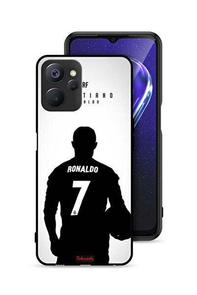 Tolwak غطاء حماية لهاتف Realme 9i 5G بقناع كريستيانو رونالدو
