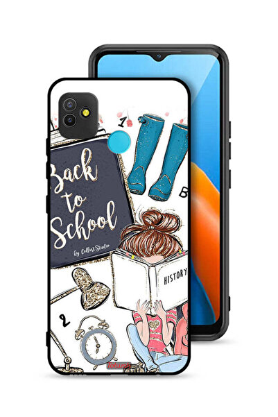 Tolwak غطاء حماية تكنو بوب 5 - فتاة العودة إلى المدرسة تقرأ التاريخ