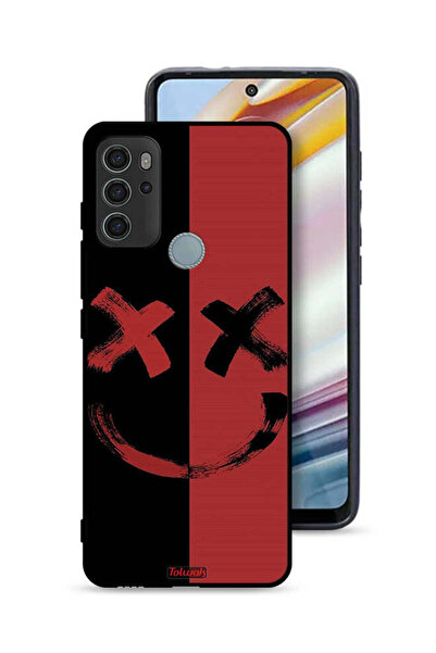 Tolwak غطاء حماية موتورولا موتو جي 60 إس بنمط مارشميلو الفني