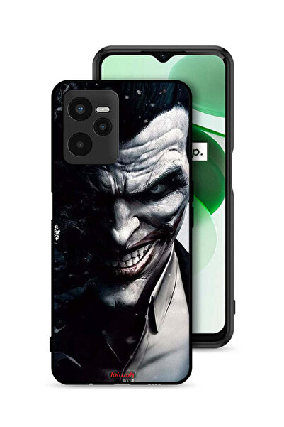 Tolwak غطاء حماية Realme C35 بتصميم نصف وجه الجوكر