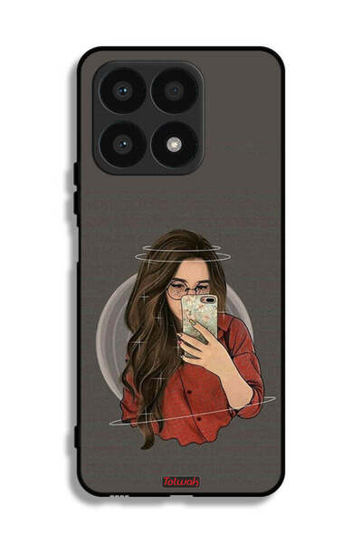 Tolwak غطاء حماية لهاتف Honor X8a لالتقاط صور سيلفي
