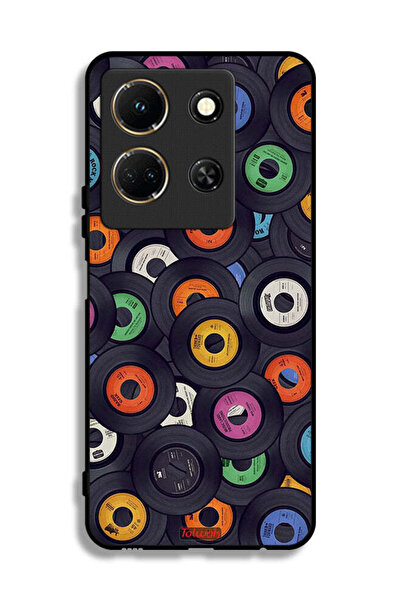 Tolwak غطاء حماية لجهاز Infinix Note 30 بنمط CDs