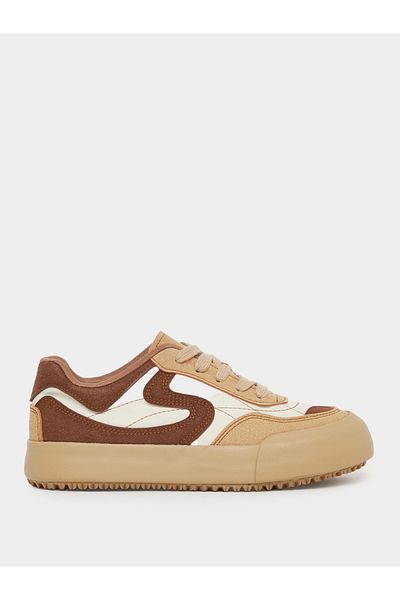 Styli Chunky Sole Lace Up Sneakers