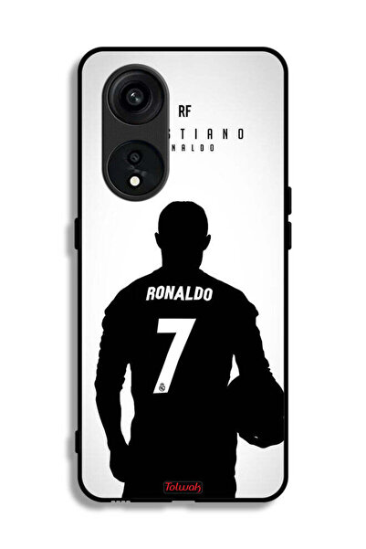 Tolwak غطاء حماية لهاتف Oppo Reno 8T 5G بقناع كريستيانو رونالدو