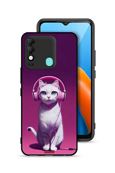 Tolwak غطاء حماية لهاتف تكنو سبارك 8 بتصميم قطة لطيفة