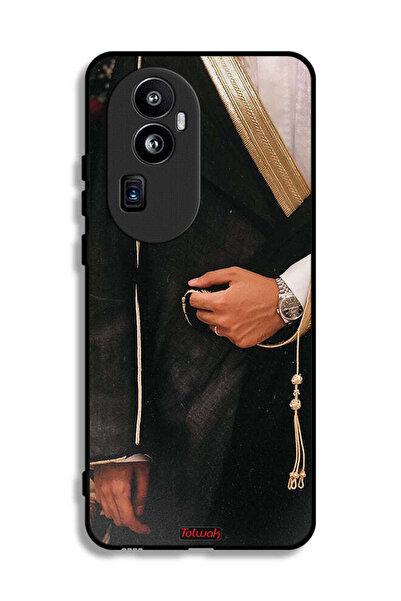 Tolwak غطاء حماية لهاتف Oppo Reno10 Pro Plus بتصميم عربي