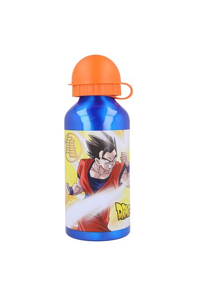 Disney Water bottle, for children, made of aluminum, BPA-free, multicolor, 400 ml, Dragon Ball