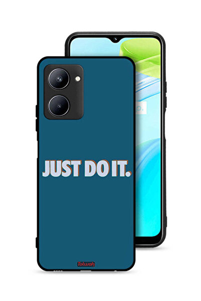Tolwak Realme C33 Protective Case Cover Just Do It