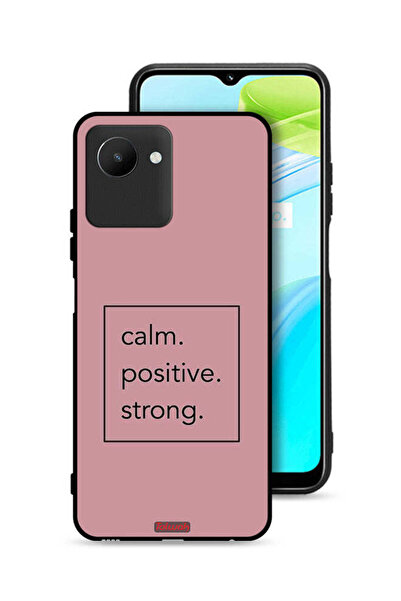 Tolwak غطاء حماية لهاتف Realme C30s، هادئ وإيجابي وقوي