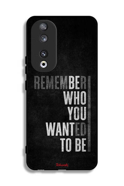 Tolwak غطاء حماية لهاتف Honor 90 تذكر من أردت أن تكون