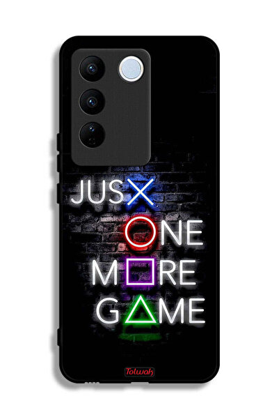 Tolwak Vivo V27e Protective Case Cover Just One More Game