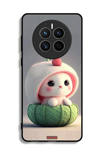 Tolwak غطاء حماية لهاتف هواوي ميت 50 إي - أرنب صغير لطيف