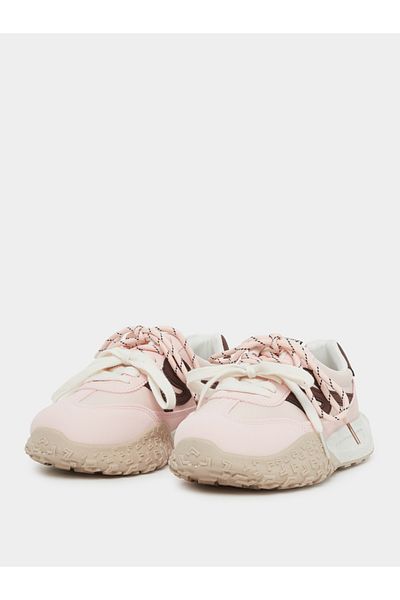 Styli Chunky Sole Lace Up Sneakers