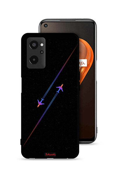 Tolwak غطاء حماية لهاتف Realme 9i 4G برسومات طائرات