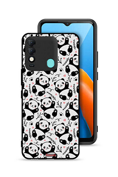 Tolwak غطاء حماية لهاتف تكنو سبارك 8 بنمط باندا