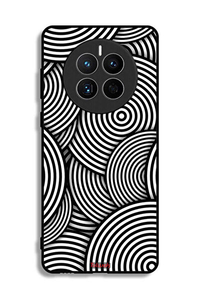 Tolwak غطاء حماية لهاتف هواوي ميت 50 إي بنمط دوائر وهمية