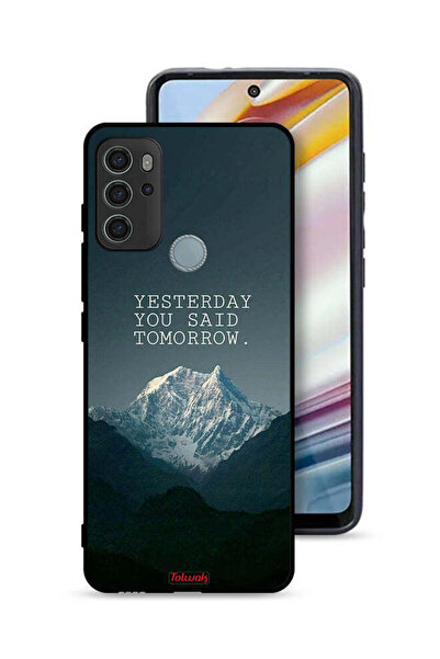 Tolwak غطاء حماية لهاتف موتورولا موتو جي 60 إس - أمس قلت غدًا