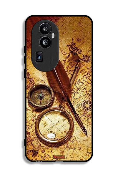 Tolwak غطاء حماية لهاتف Oppo Reno10 Pro (الصين) - بوصلة عتيقة