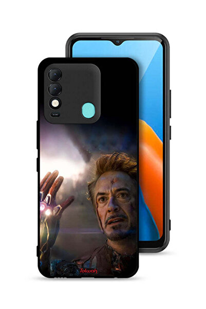 Tolwak غطاء حماية لهاتف تكنو سبارك 8 - أنا الرجل الحديدي