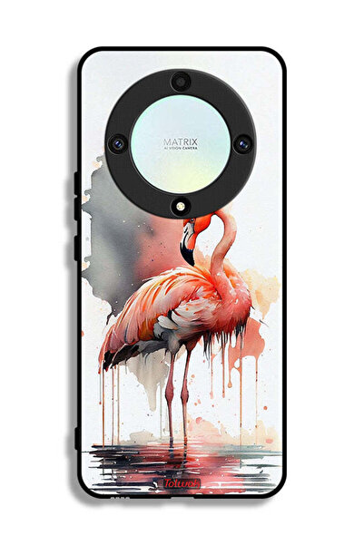 Tolwak غطاء حماية لهاتف Honor X9a برسومات ألوان مائية استوائية