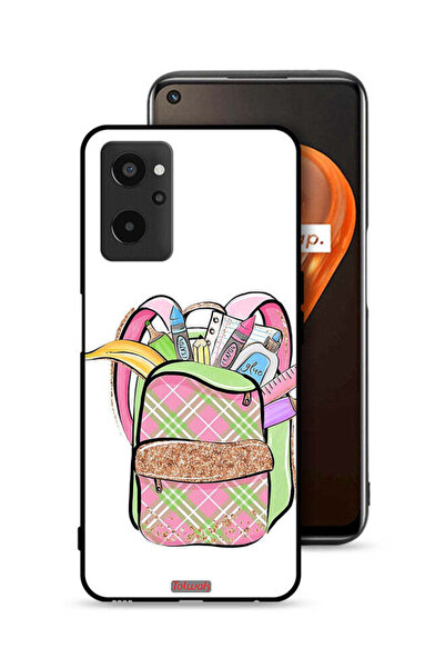 Tolwak Realme 9i 4G Protective Case Cover Unicorn Girl Bag